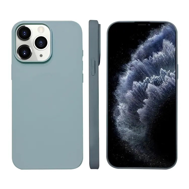 Liquid Silicone Phone  MagSafe Case For iPhone 11 Pro
