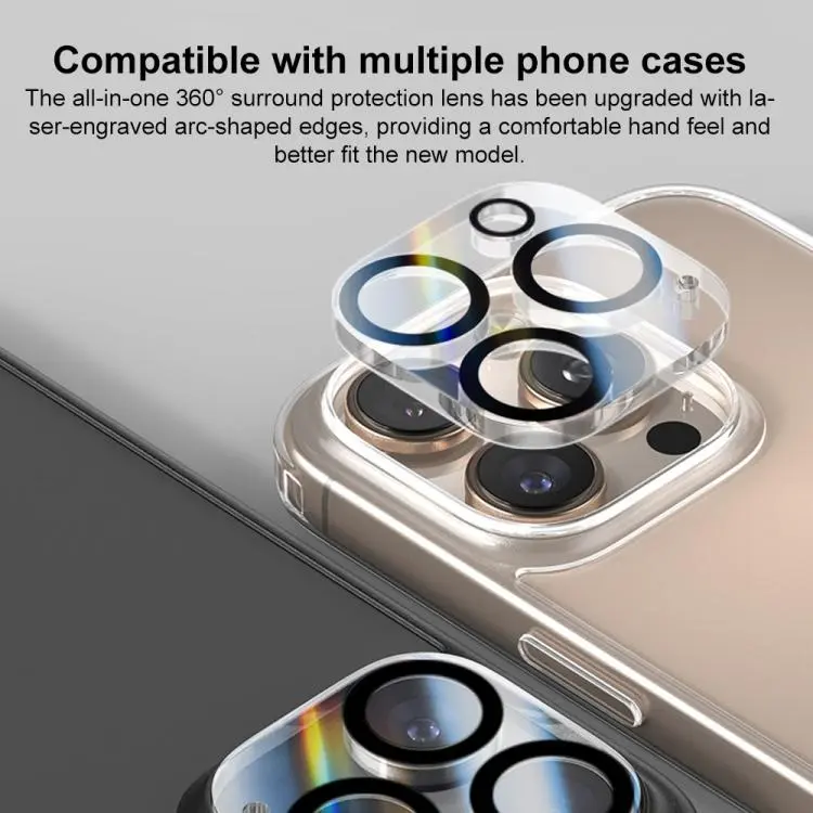 XDcase Transparent Integrated Tempered Glass Camera Film 13 - 17 Series - Image 6